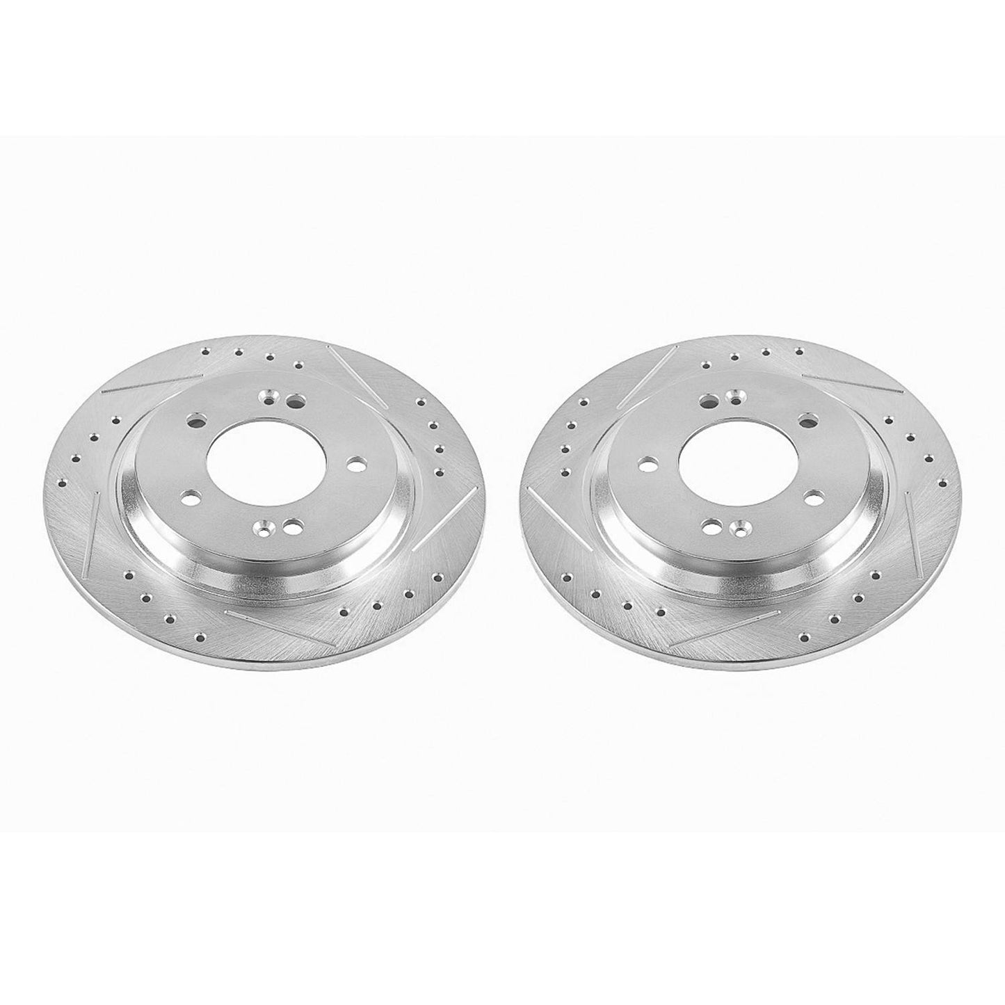 PowerStop Power Stop 2017 Hyundai Azera Rear Evolution Drilled & Slotted Rotors - Pair JBR1712XPR
