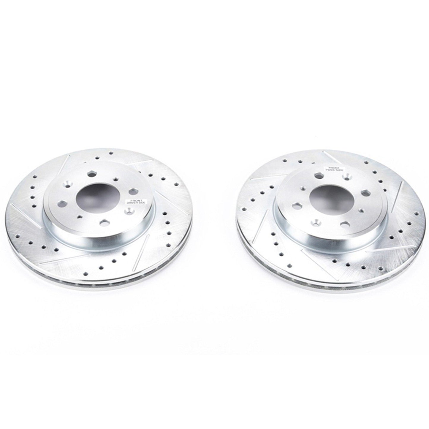 PowerStop Power Stop 15-19 Honda Fit Front Evolution Drilled & Slotted Rotors - Pair JBR1714XPR
