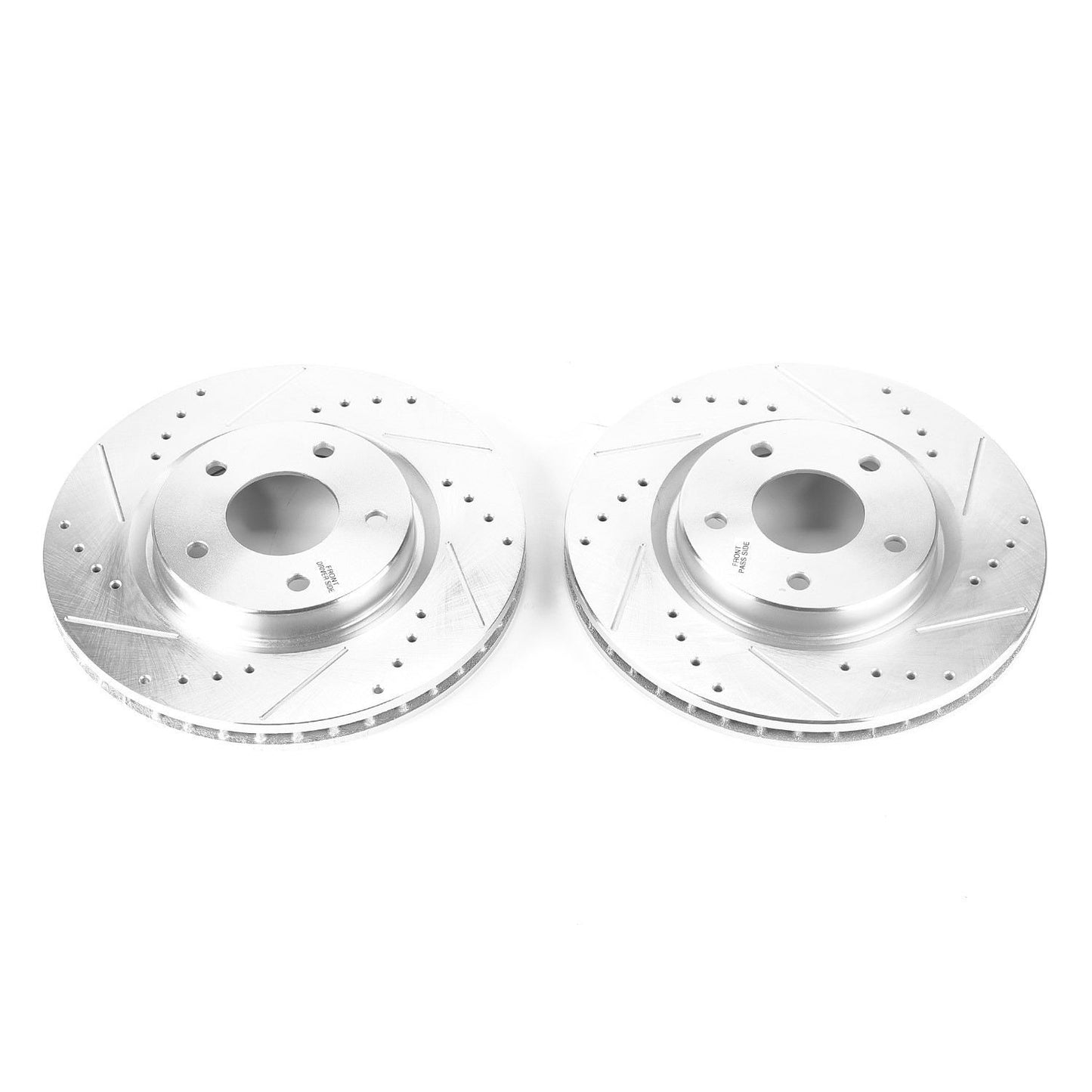 PowerStop Power Stop 14-17 Nissan Leaf Front Evolution Drilled & Slotted Rotors - Pair JBR1716XPR