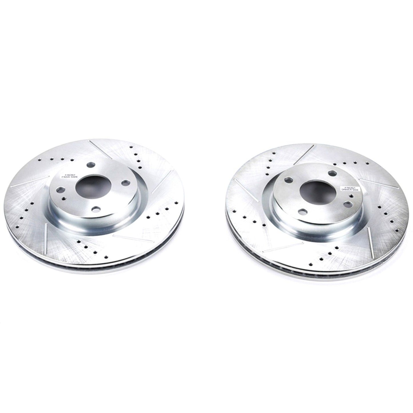 PowerStop Power Stop 17-19 Fiat 124 Spider Front Evolution Drilled & Slotted Rotors - Pair JBR1724XPR
