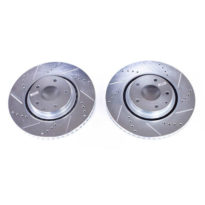 PowerStop Power Stop 2018 Mazda CX-5 Front Evolution Drilled & Slotted Rotors - Pair JBR1741XPR