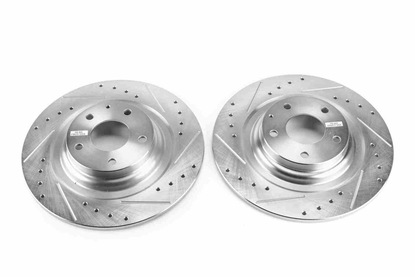 PowerStop Power Stop 16-18 Mazda CX-9 Rear Evolution Drilled & Slotted Rotors - Pair JBR1742XPR