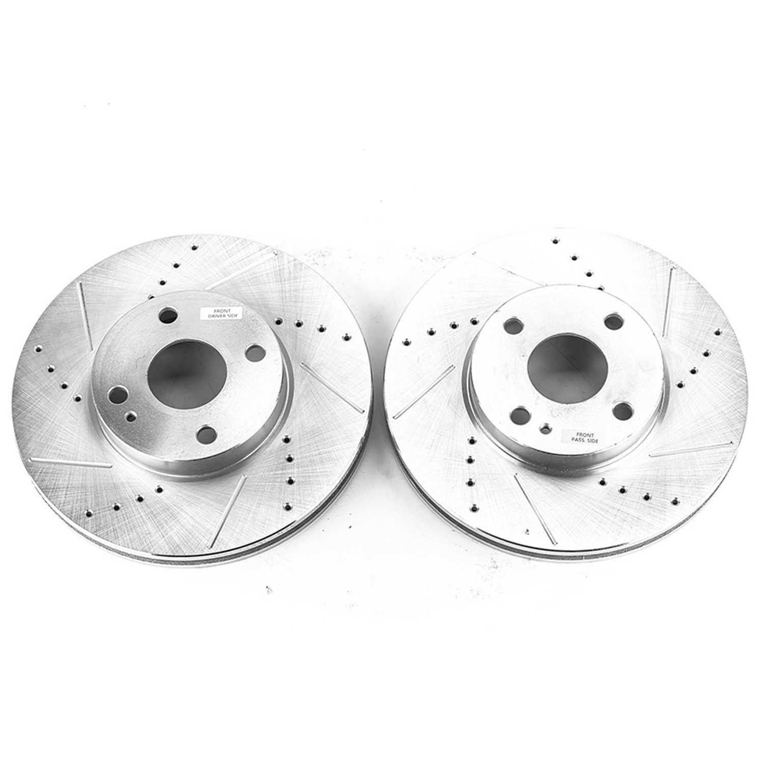 PowerStop Power Stop 2016 Scion iA Front Evolution Drilled & Slotted Rotors - Pair JBR1743XPR