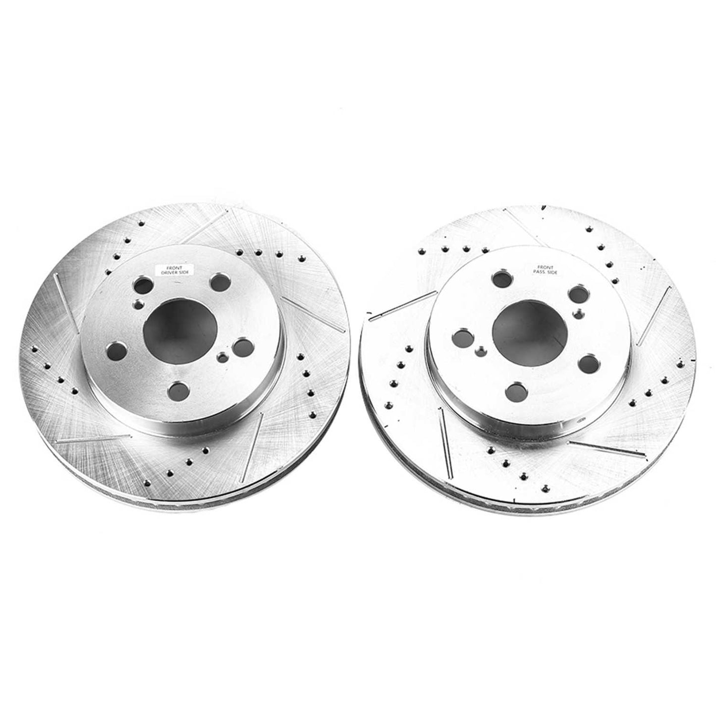PowerStop Power Stop 16-19 Toyota Prius Front Evolution Drilled & Slotted Rotors - Pair JBR1744XPR