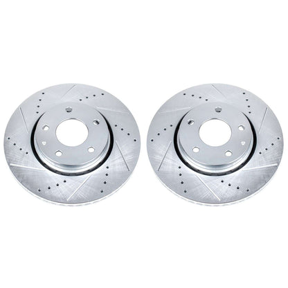 PowerStop Power Stop 16-19 Mazda CX-5 Front Evolution Drilled & Slotted Rotors - Pair JBR1745XPR