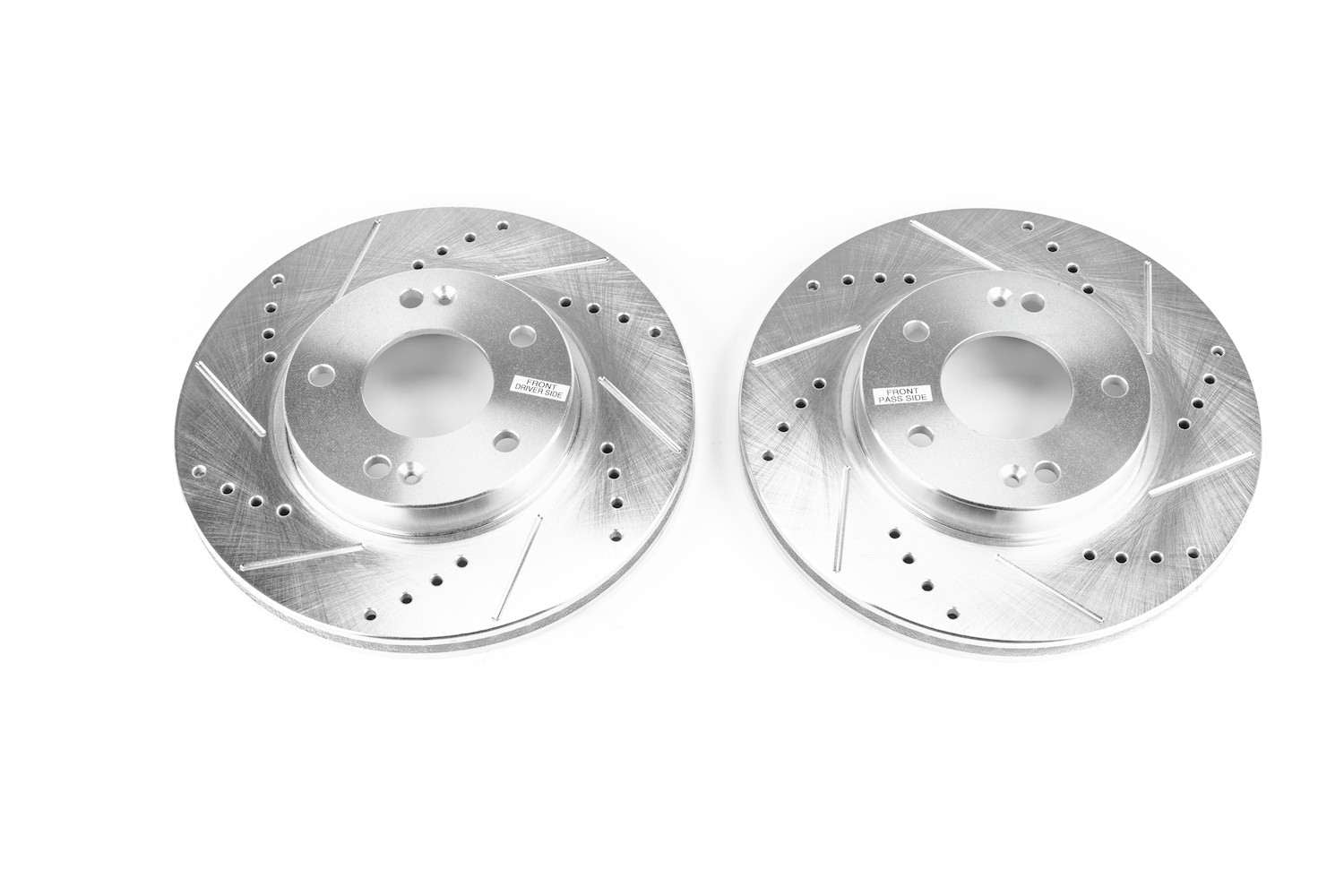 PowerStop Power Stop 17-19 Hyundai Ioniq Front Evolution Drilled & Slotted Rotors - Pair JBR1760XPR