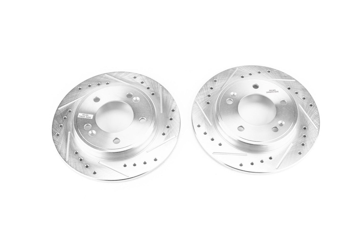 PowerStop Power Stop 17-19 Hyundai Ioniq Rear Evolution Drilled & Slotted Rotors - Pair JBR1761XPR