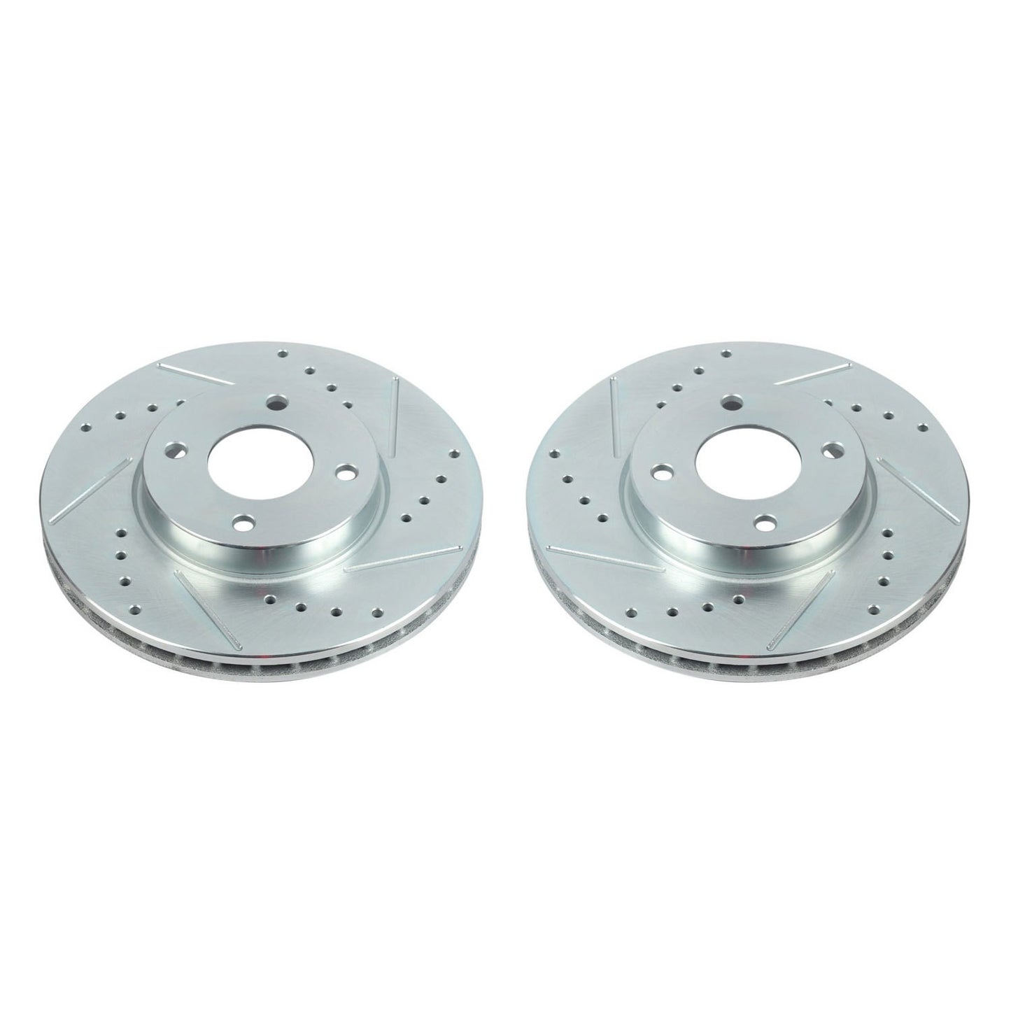 Power Stop 18-19 Nissan Kicks Front Evolution Drilled & Slotted Rotors - Pair JBR1765XPR