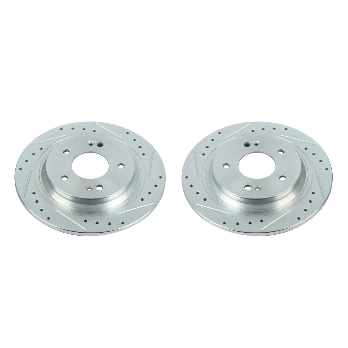 Power Stop 18-20 Hyundai Kona Rear Evolution Drilled & Slotted Rotors - Pair JBR1773XPR