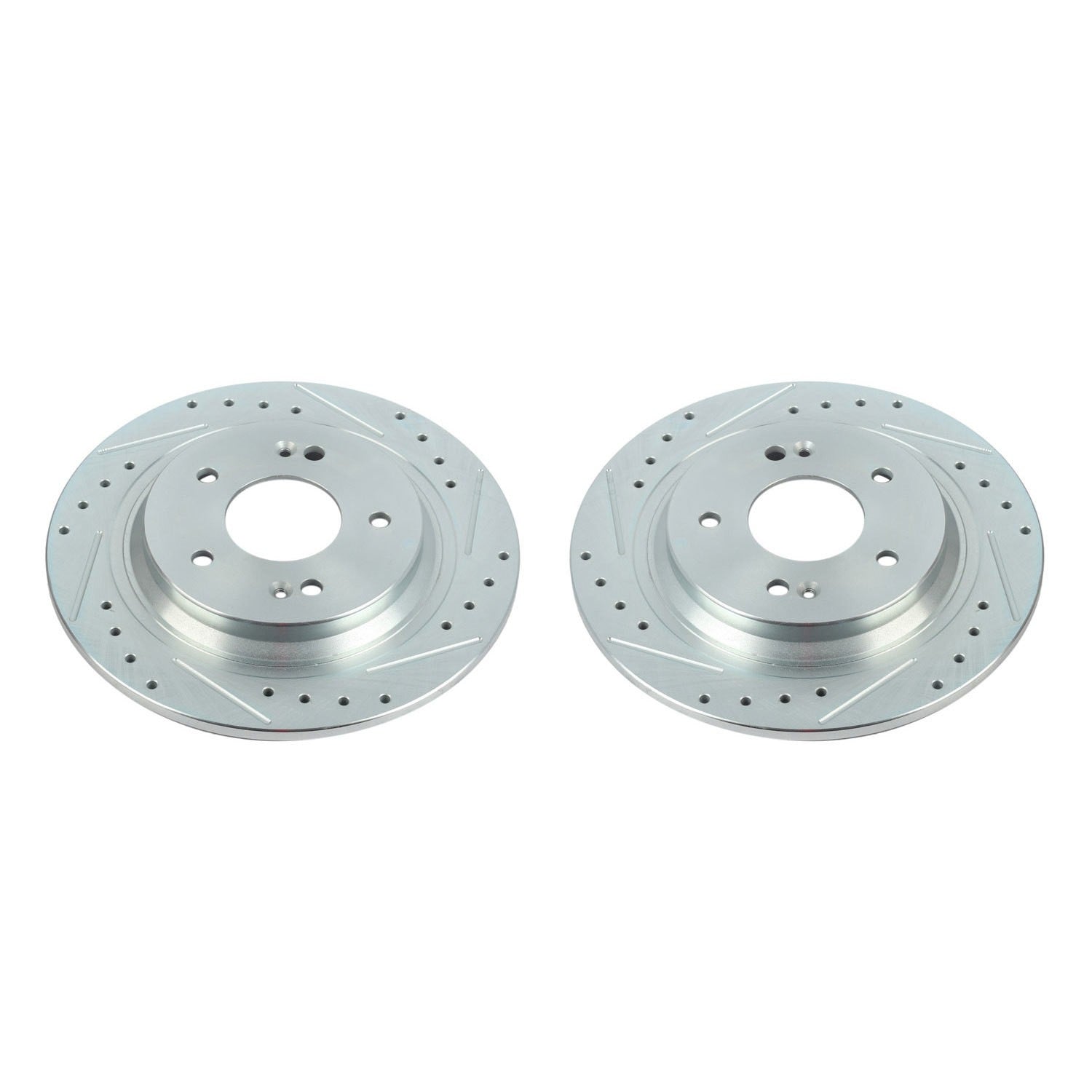 Power Stop 18-20 Hyundai Kona Rear Evolution Drilled & Slotted Rotors - Pair JBR1773XPR
