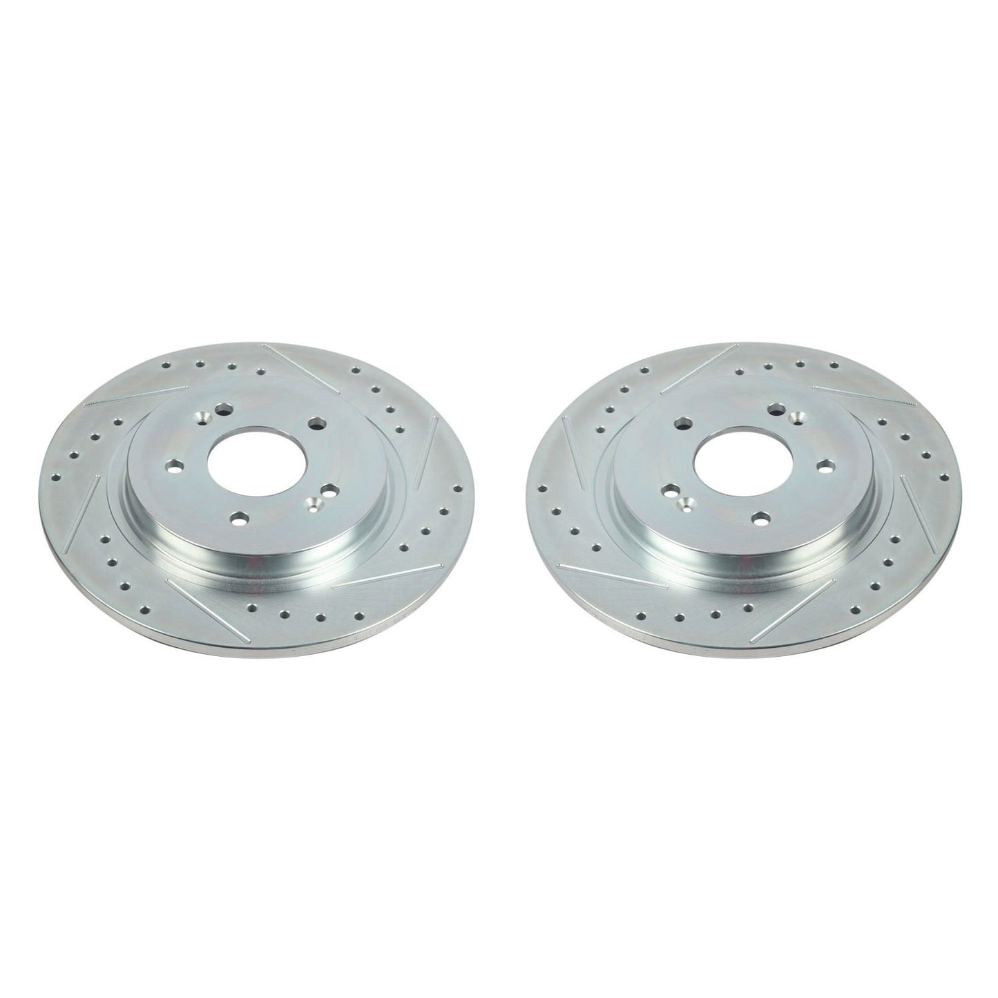 Power Stop 19-20 Hyundai Santa Fe Rear Evolution Drilled & Slotted Rotors - Pair JBR1778XPR