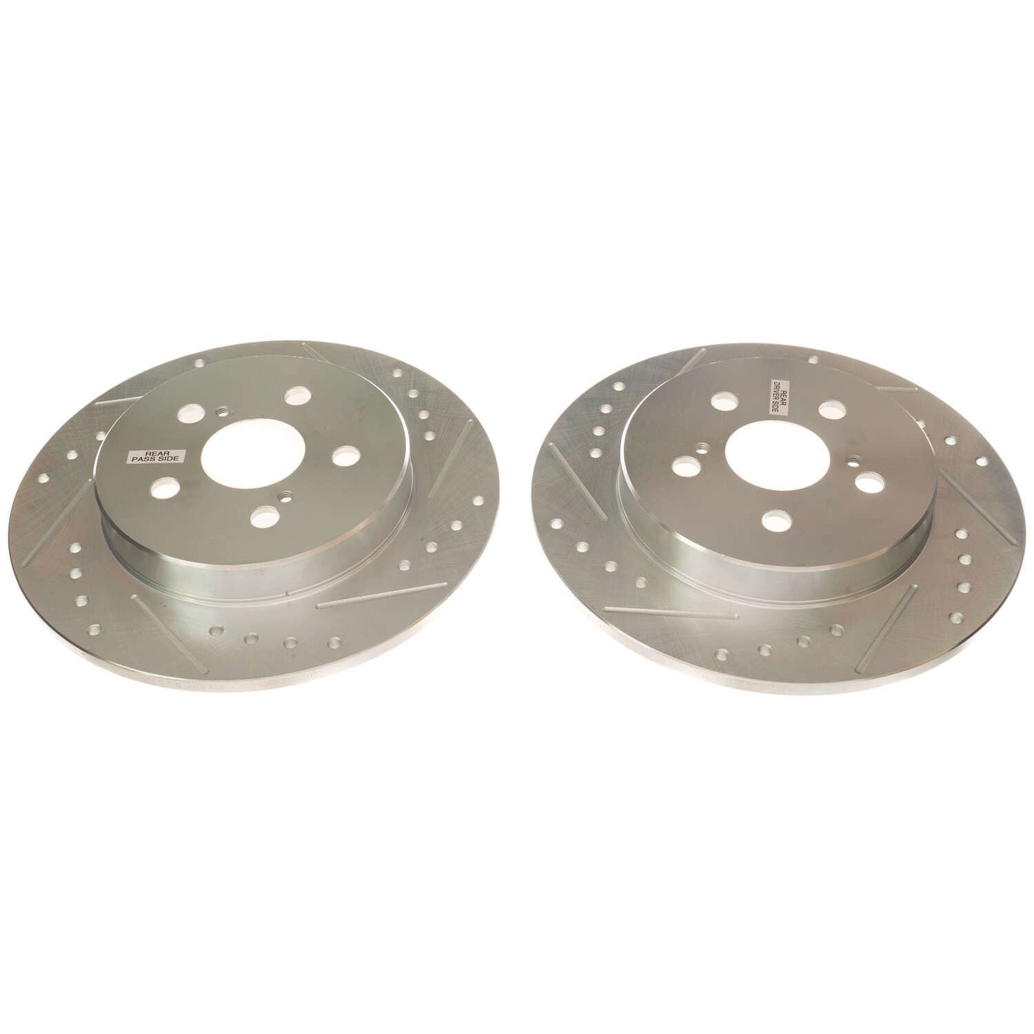 Power Stop 19-20 Toyota Corolla Rear Evolution Drilled & Slotted Rotors - Pair JBR1779XPR