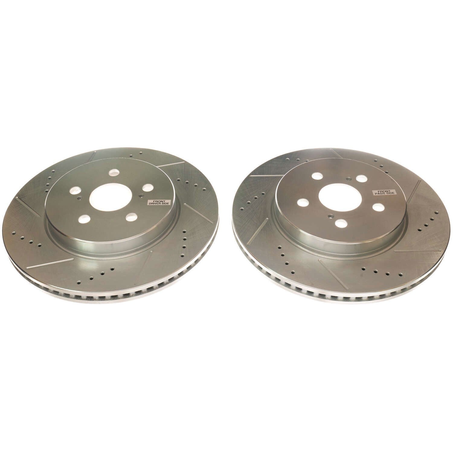 Power Stop 19-20 Toyota Corolla Front Evolution Drilled & Slotted Rotors - Pair JBR1780XPR