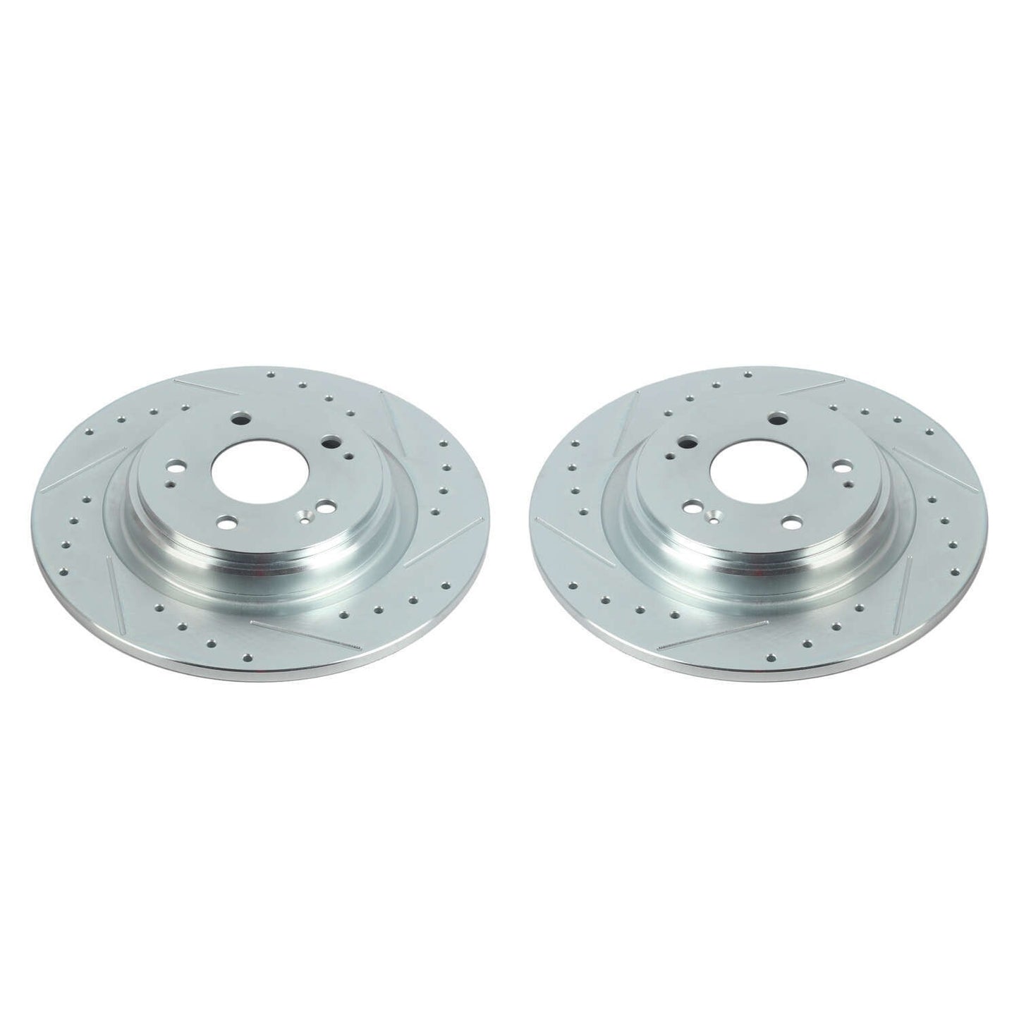 Power Stop 17-20 Acura MDX Rear Evolution Drilled & Slotted Rotors - Pair JBR1781XPR