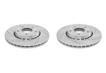 PowerStop Power Stop 21-23 Nissan Kicks Front Drilled & Slotted Rotor - Pair JBR1913XPR