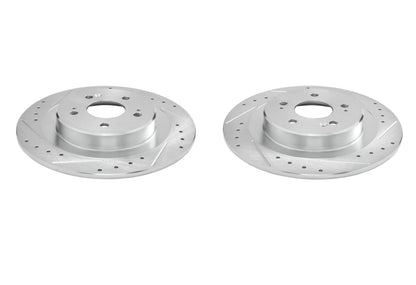 PowerStop Power Stop 21-25 Acura TLX Rear Drilled & Slotted Rotor - Pair JBR1916XPR