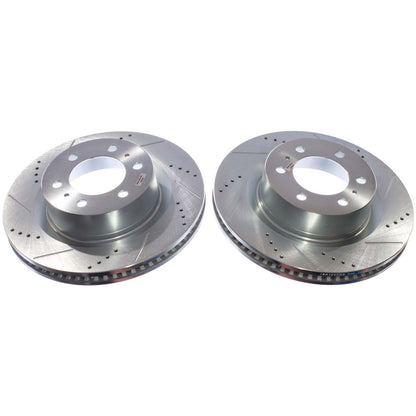 PowerStop Power Stop 23-24 Toyota Sequoia Front Drilled & Slotted Rotor (Pair) JBR1920XPR