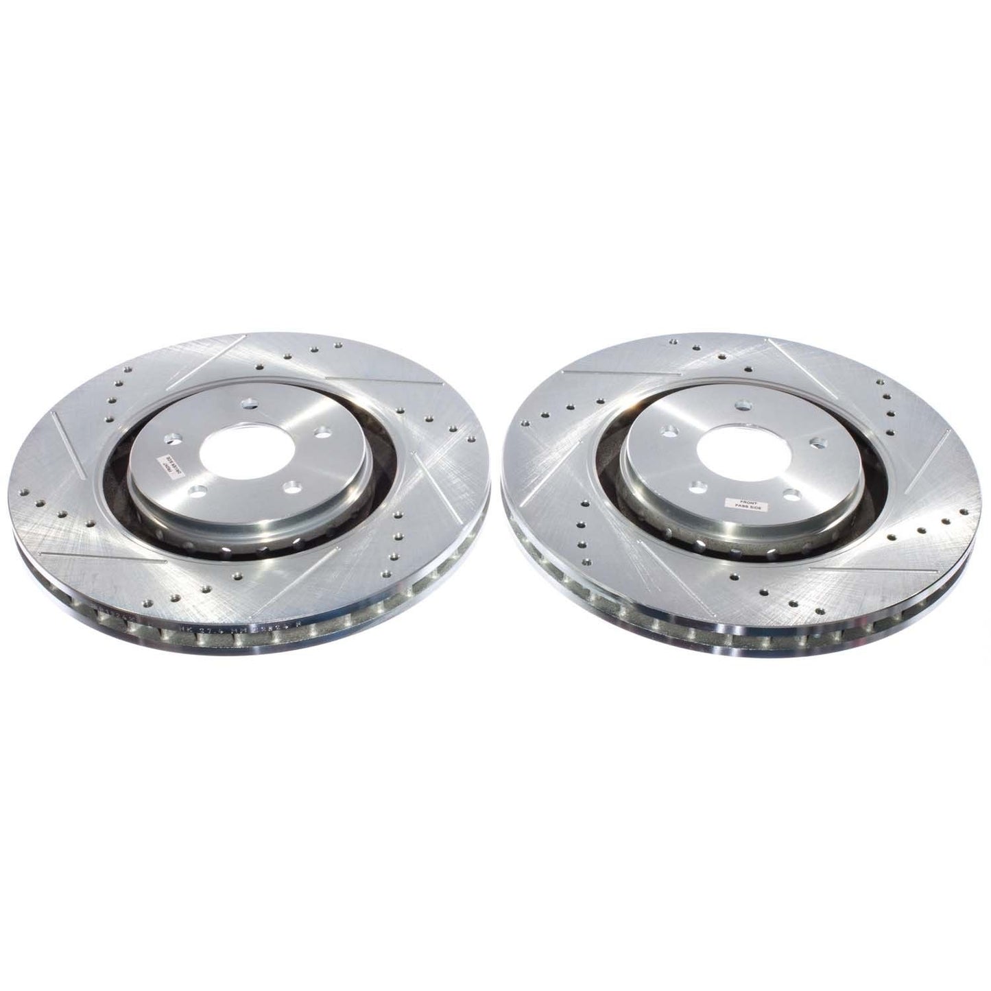 PowerStop Power Stop 22-24 Infiniti QX60 Front Drilled & Slotted Rotor (Pair) JBR1924XPR