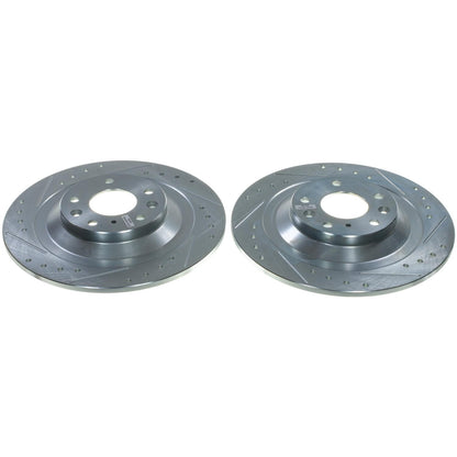 PowerStop Power Stop 23-24 Mazda CX-50 Rear Drilled & Slotted Rotor (Pair) JBR1929XPR