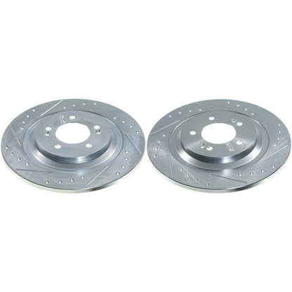 PowerStop Power Stop 22-24 Hyundai Sonata Front/Rear Drilled & Slotted Rotor (Pair) JBR1935XPR