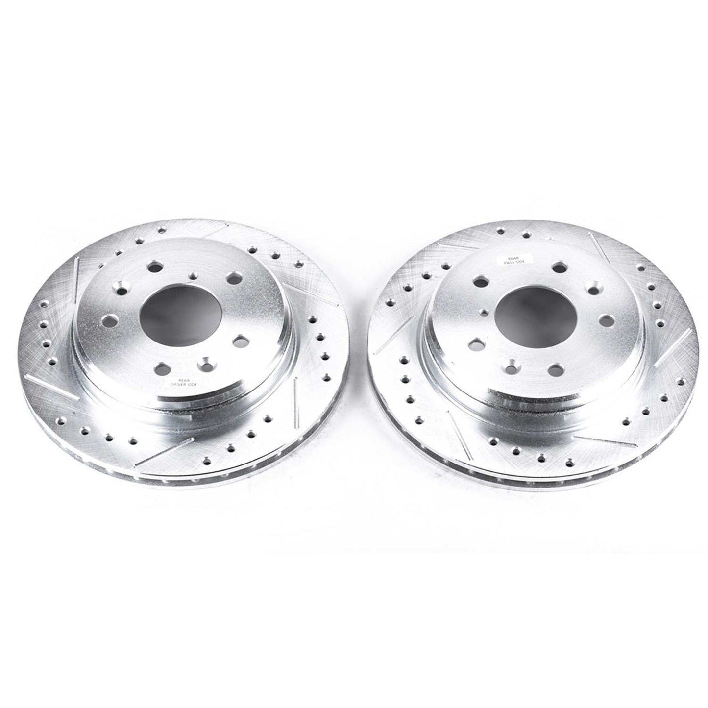 PowerStop Power Stop 86-91 Mazda RX-7 Rear Evolution Drilled & Slotted Rotors - Pair JBR383XPR