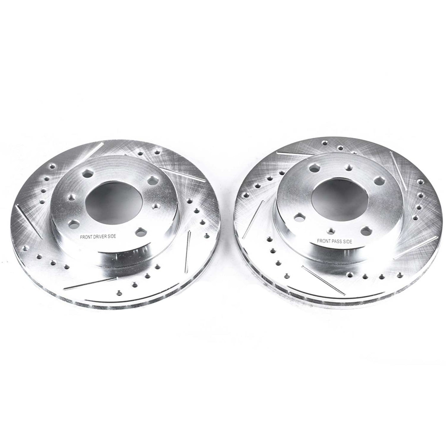 PowerStop Power Stop 91-96 Infiniti G20 Front Evolution Drilled & Slotted Rotors - Pair JBR503XPR