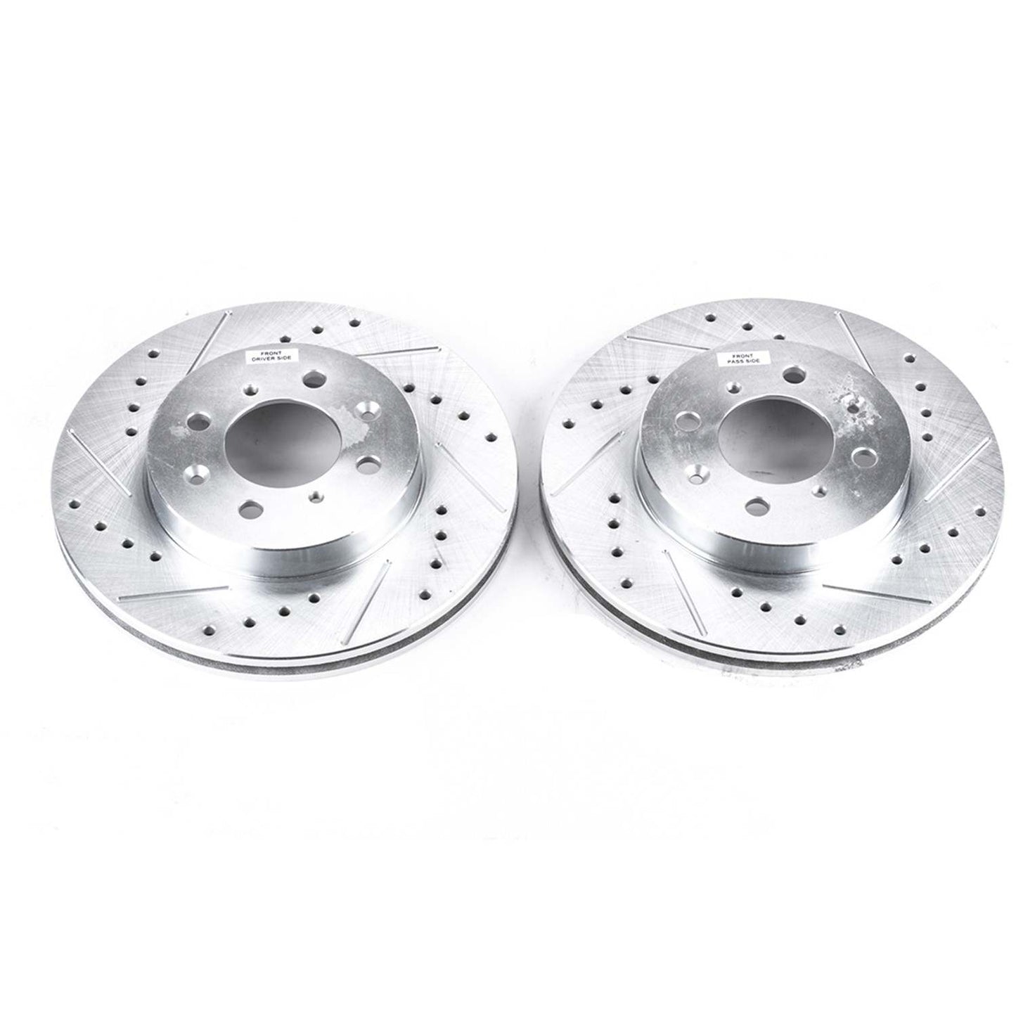 PowerStop Power Stop 97-05 Acura EL Front Evolution Drilled & Slotted Rotors - Pair JBR522XPR