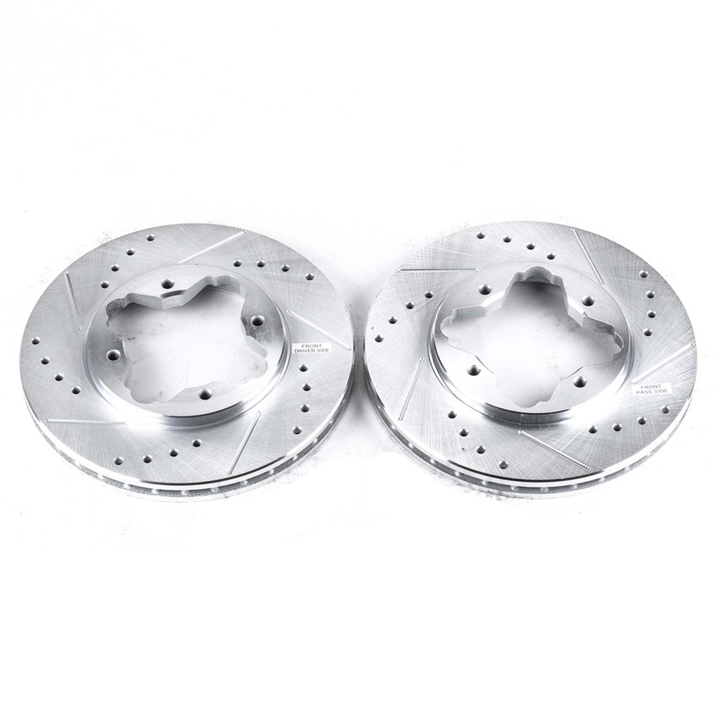 PowerStop Power Stop 1997 Acura CL Front Evolution Drilled & Slotted Rotors - Pair JBR524XPR