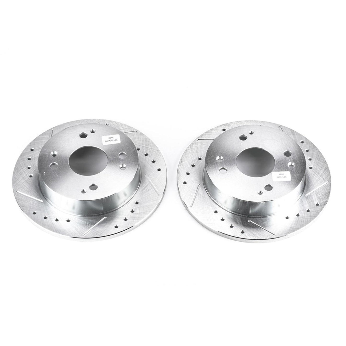 PowerStop Power Stop 1997 Acura CL Rear Evolution Drilled & Slotted Rotors - Pair JBR526XPR