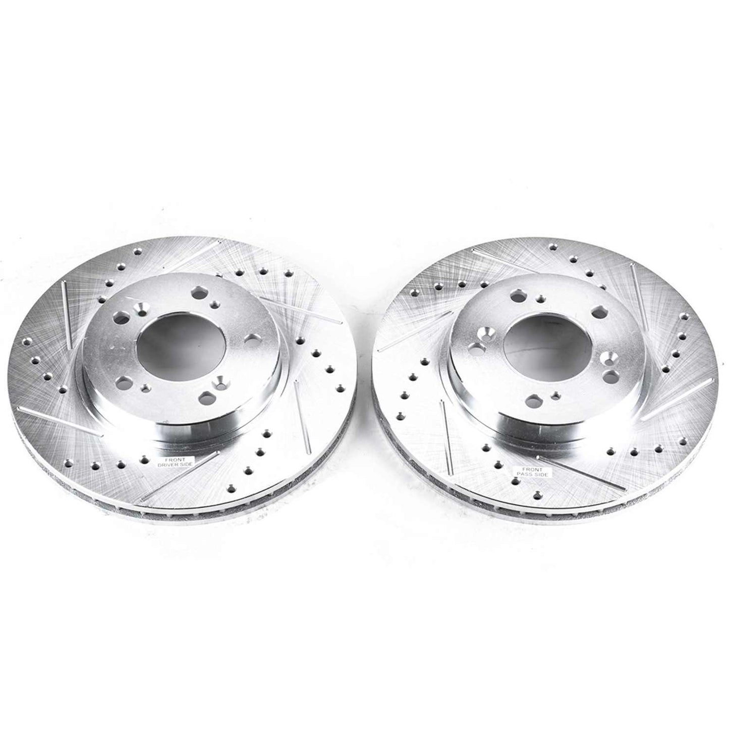 PowerStop Power Stop 97-98 Acura Integra Front Evolution Drilled & Slotted Rotors - Pair JBR528XPR