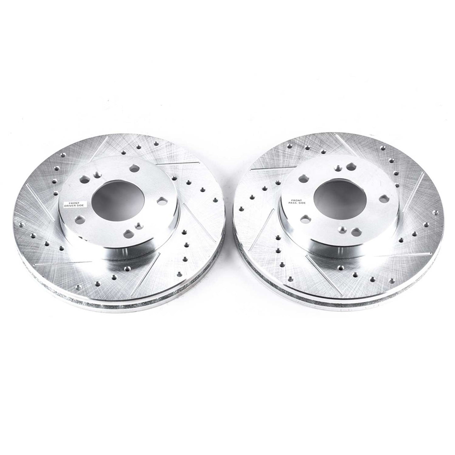 PowerStop Power Stop 93-97 Infiniti J30 Front Evolution Drilled & Slotted Rotors - Pair JBR550XPR