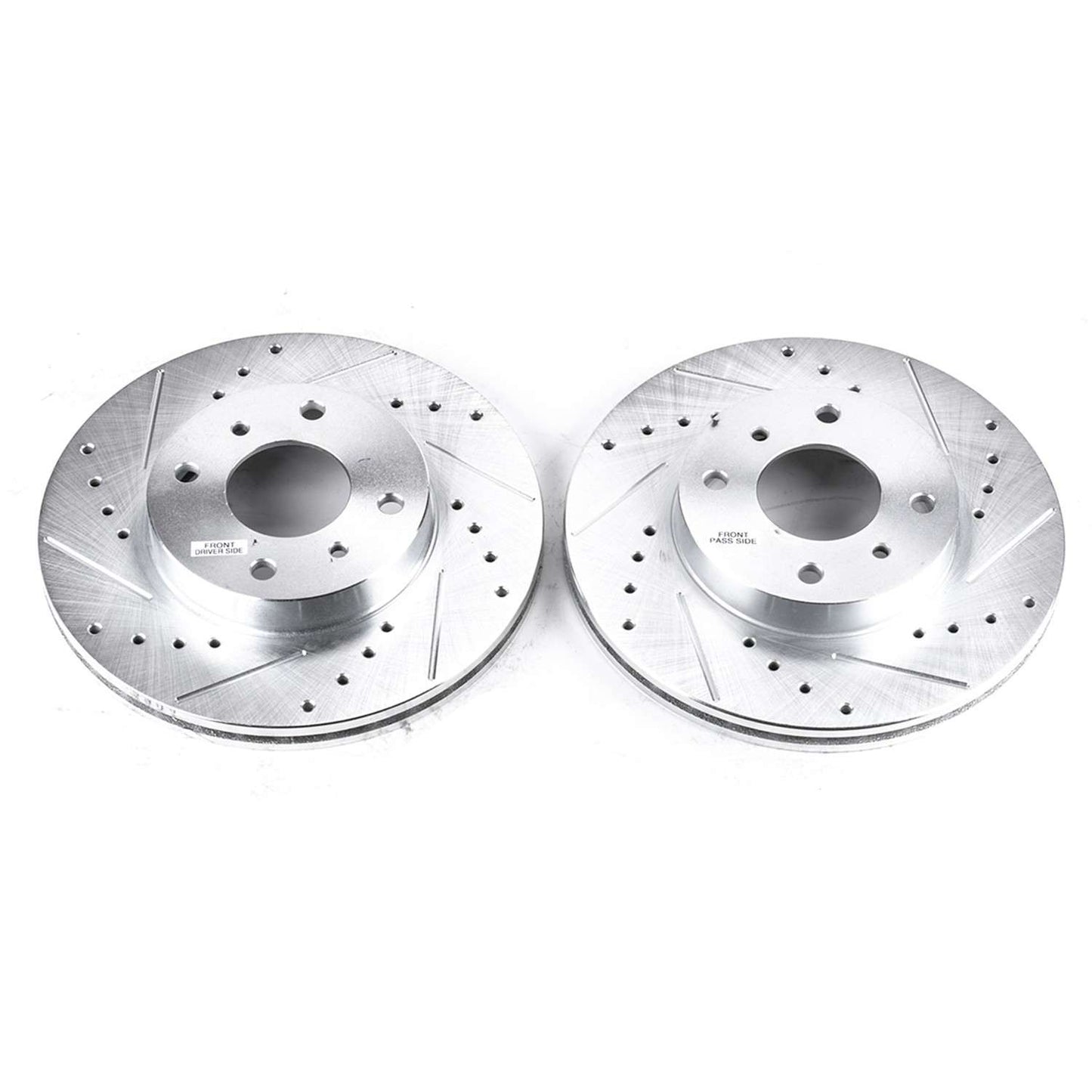 PowerStop Power Stop 99-02 Infiniti G20 Front Evolution Drilled & Slotted Rotors - Pair JBR557XPR