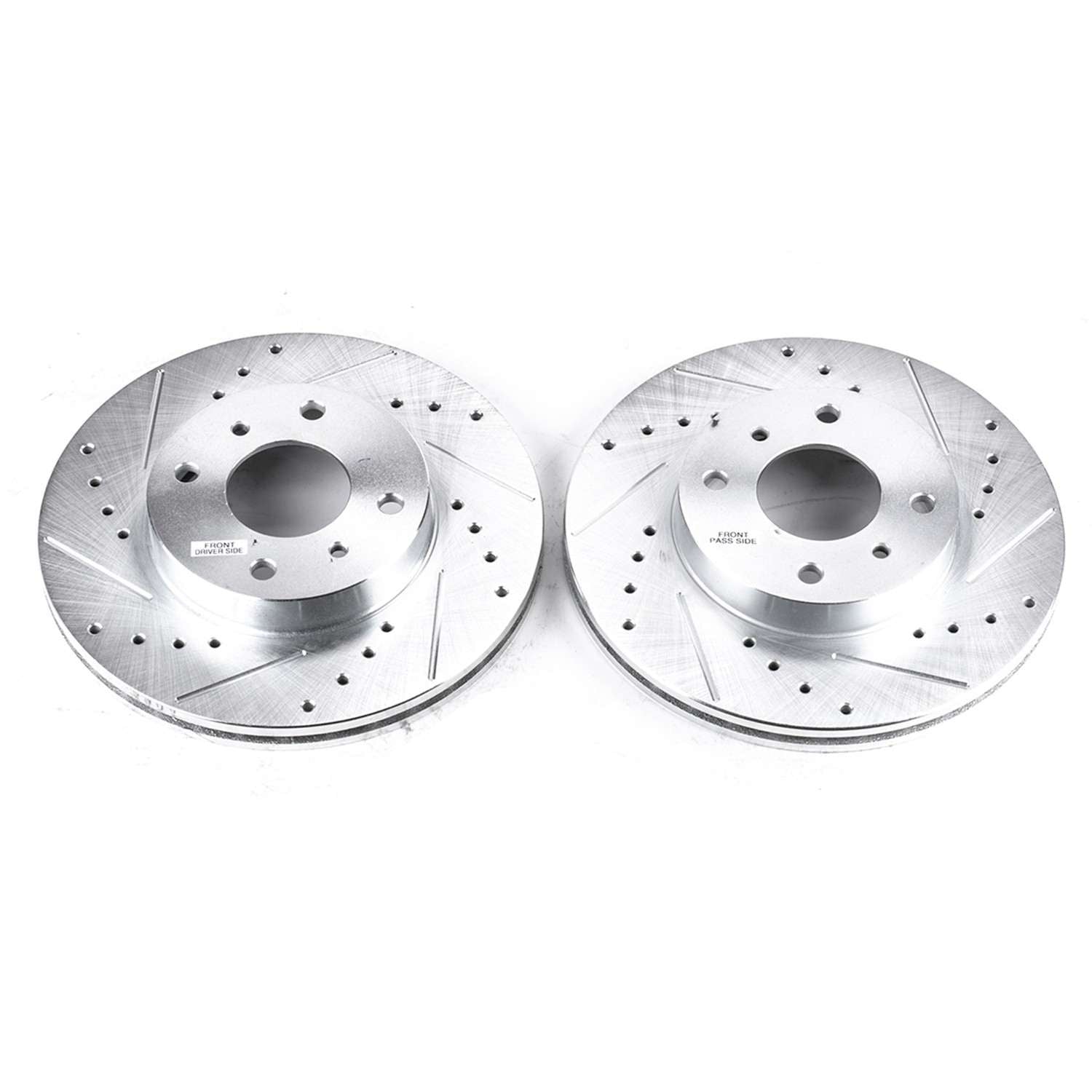 PowerStop Power Stop 99-02 Infiniti G20 Front Evolution Drilled & Slotted Rotors - Pair JBR557XPR
