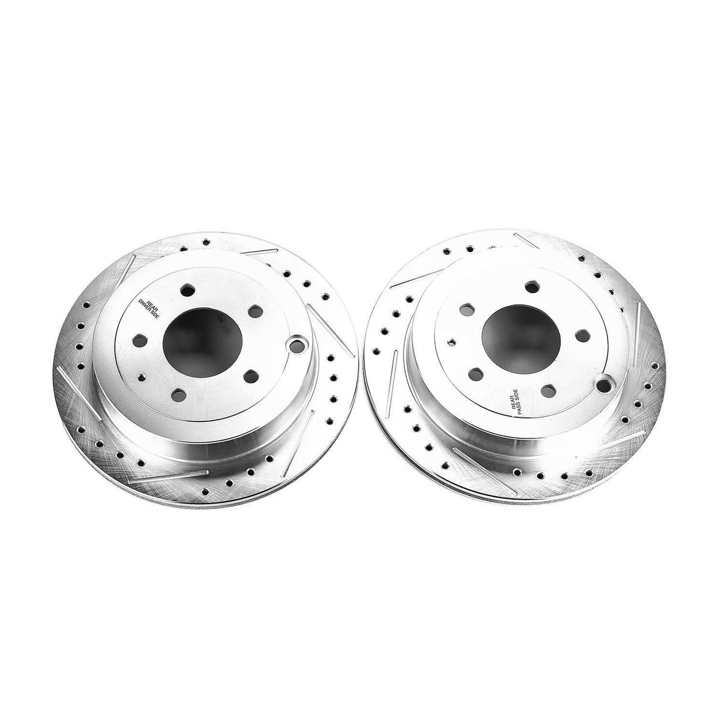 PowerStop Power Stop 92-95 Mazda 929 Rear Evolution Drilled & Slotted Rotors - Pair JBR575XPR