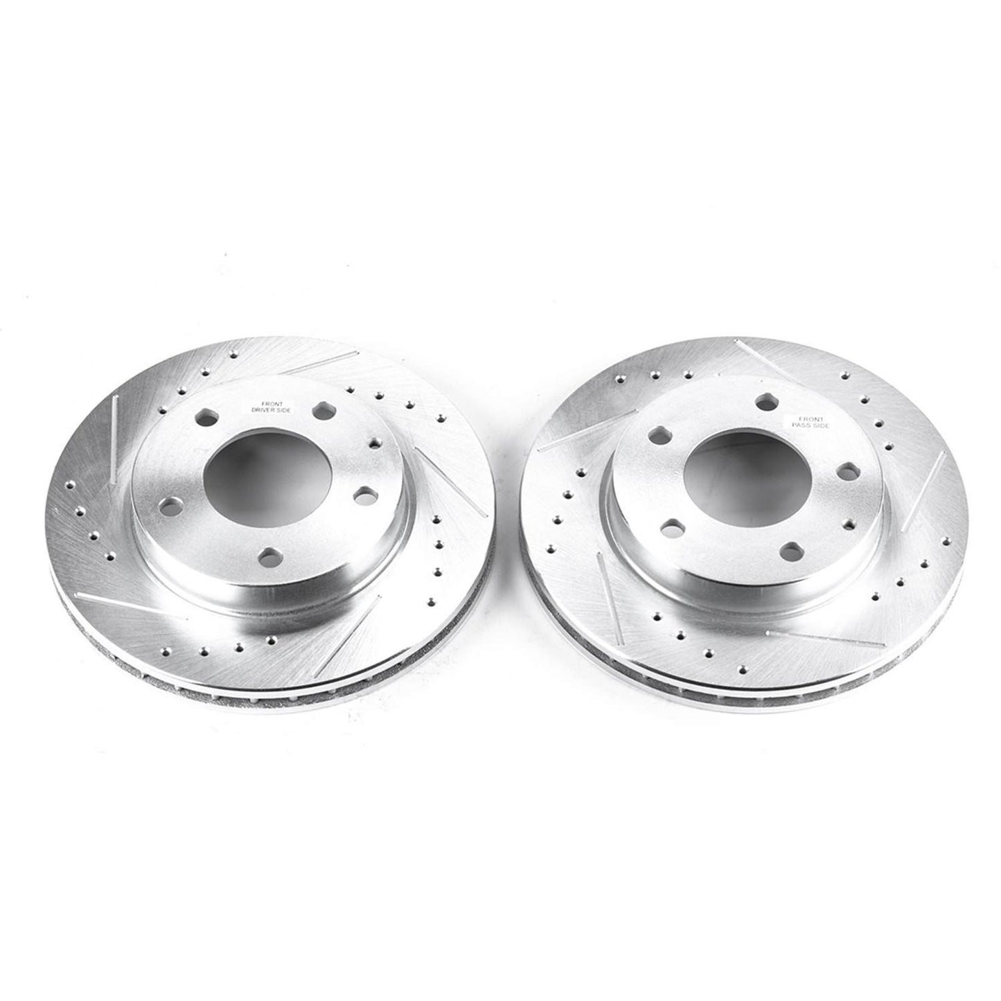 PowerStop Power Stop 93-97 Ford Probe Front Evolution Drilled & Slotted Rotors - Pair JBR577XPR