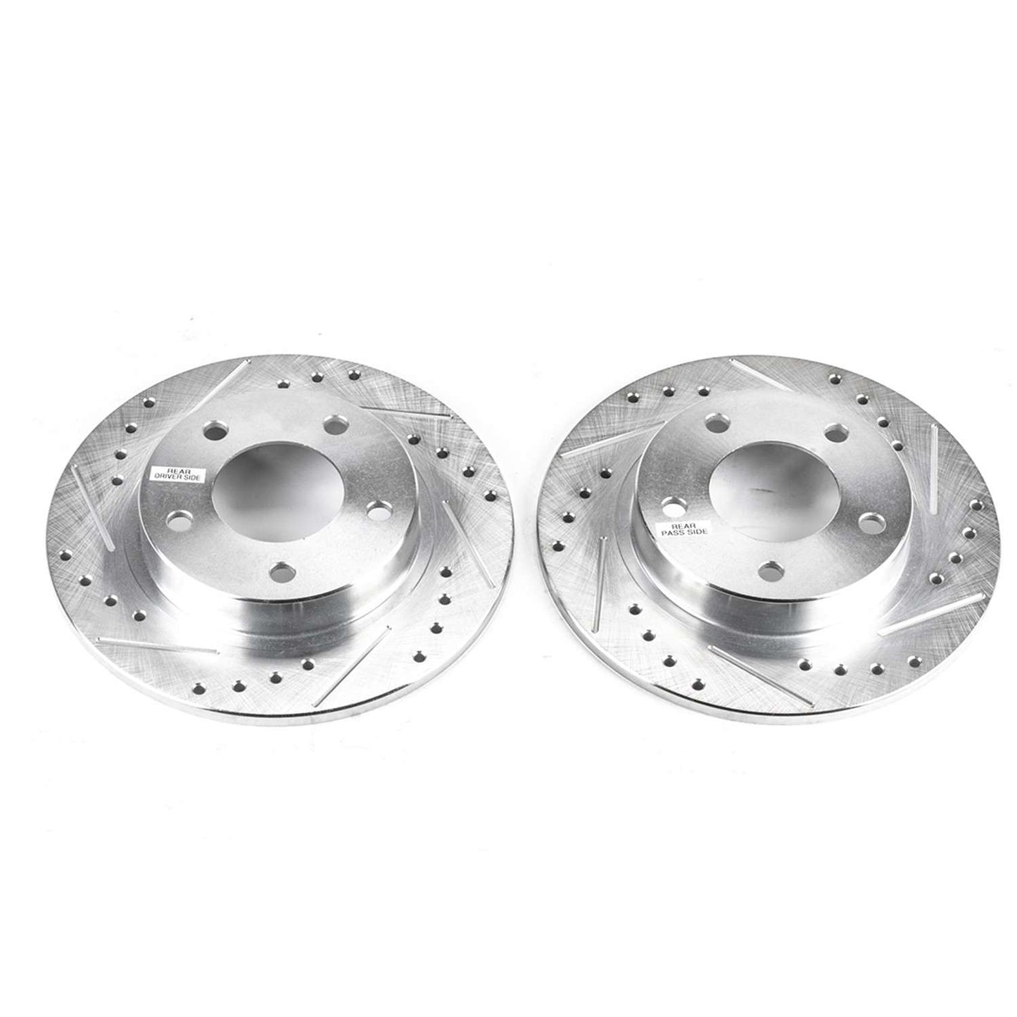 PowerStop Power Stop 93-97 Ford Probe Rear Evolution Drilled & Slotted Rotors - Pair JBR578XPR