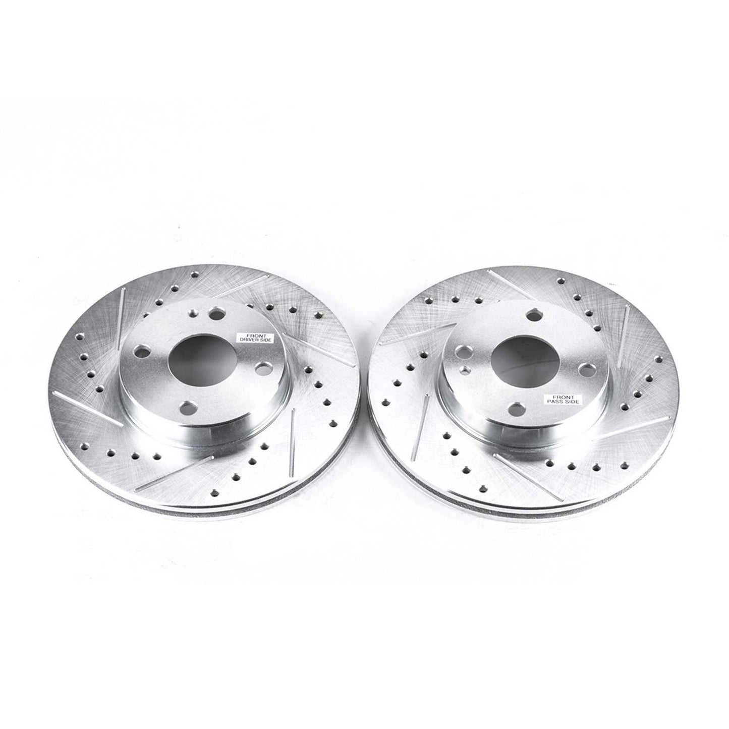 PowerStop Power Stop 94-97 Mazda Miata Front Evolution Drilled & Slotted Rotors - Pair JBR579XPR