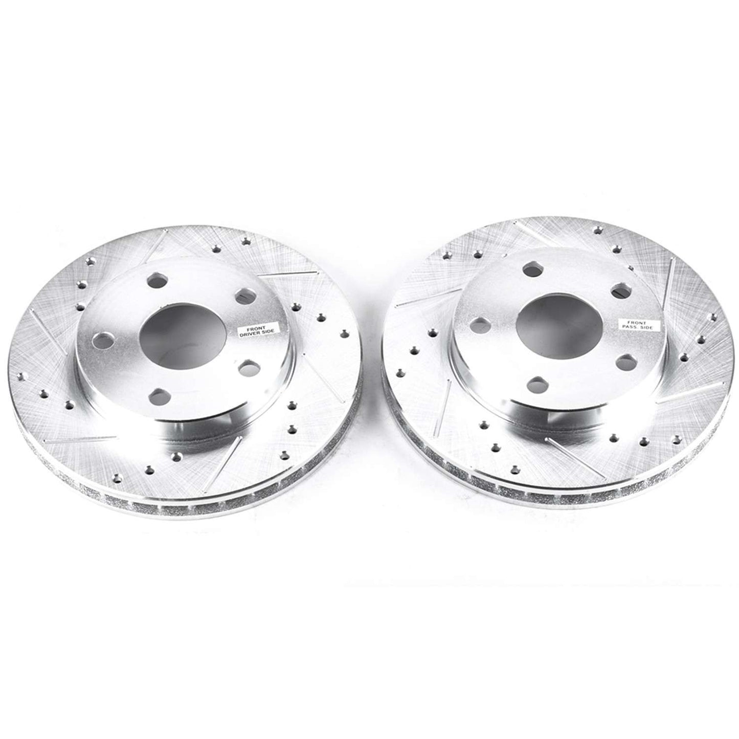 PowerStop Power Stop 91-95 Toyota MR2 Front Evolution Drilled & Slotted Rotors - Pair JBR590XPR