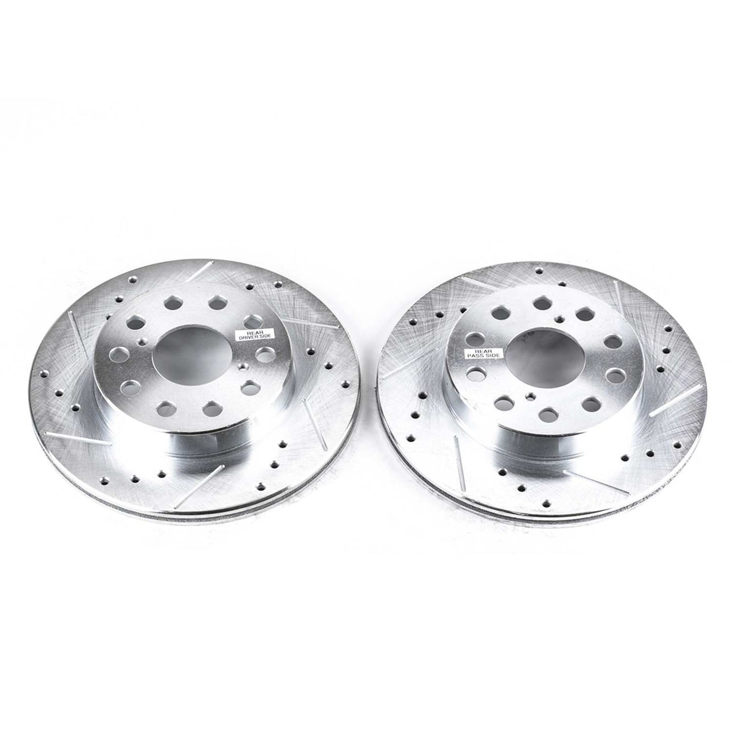 PowerStop Power Stop 91-95 Toyota MR2 Rear Evolution Drilled & Slotted Rotors - Pair JBR593XPR