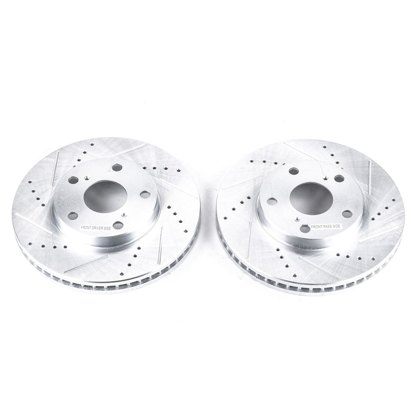 PowerStop Power Stop 92-01 Lexus ES300 Front Evolution Drilled & Slotted Rotors - Pair JBR712XPR