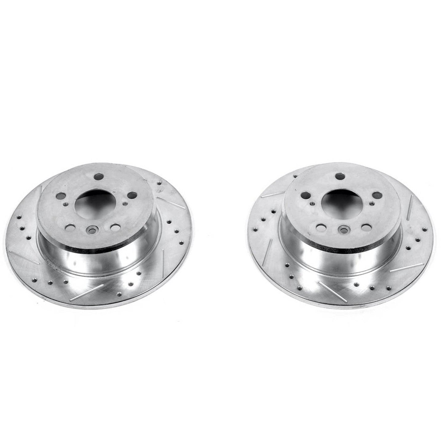 PowerStop Power Stop 92-96 Lexus ES300 Rear Evolution Drilled & Slotted Rotors - Pair JBR713XPR
