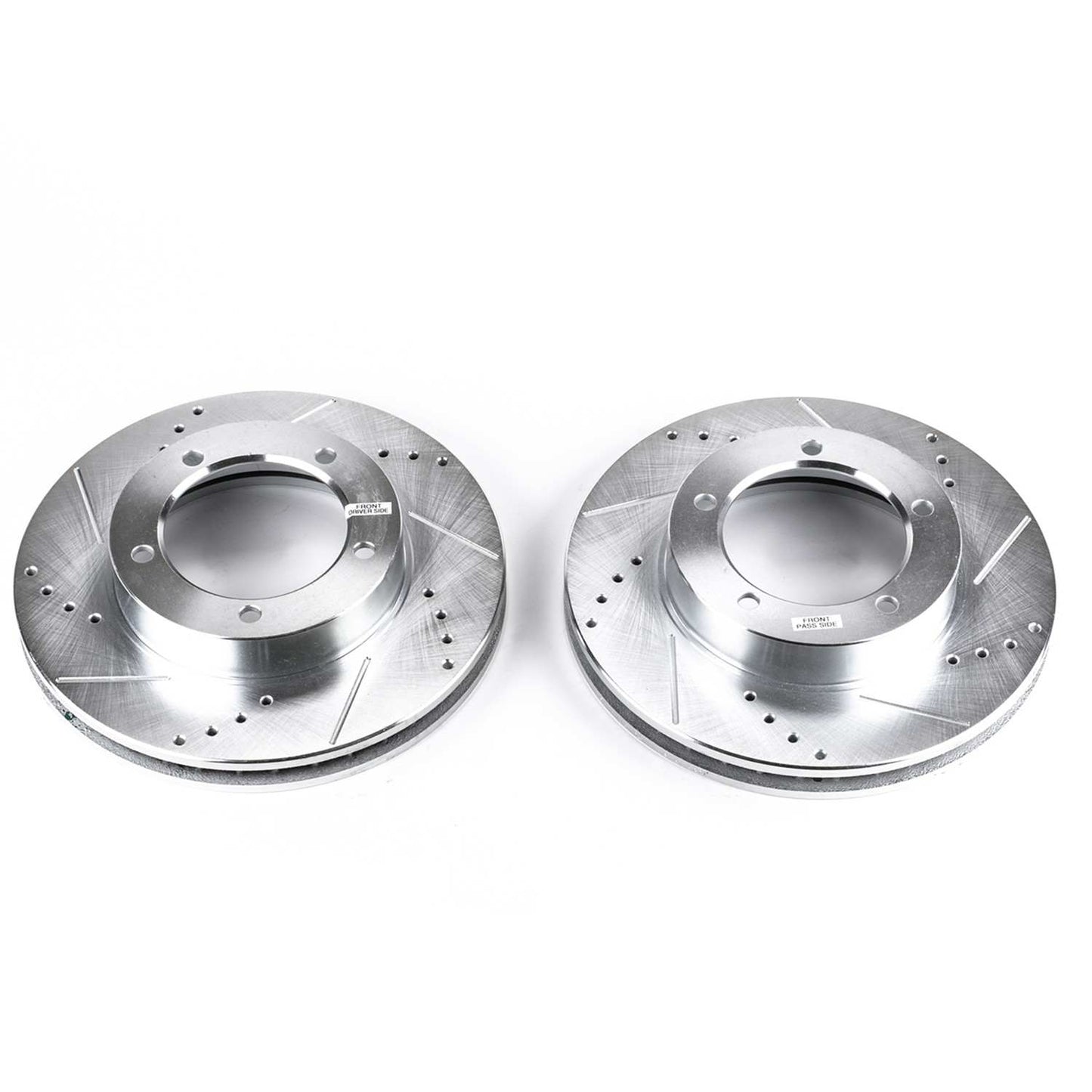 PowerStop Power Stop 98-07 Lexus LX470 Front Evolution Drilled & Slotted Rotors - Pair JBR735XPR