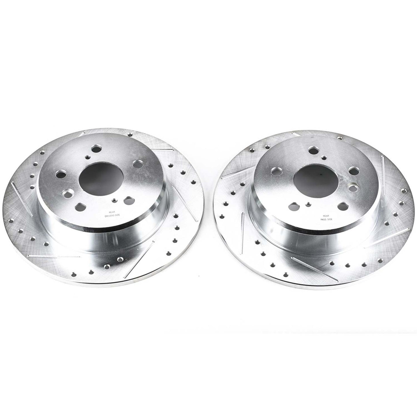 PowerStop Power Stop 99-03 Lexus RX300 Rear Evolution Drilled & Slotted Rotors - Pair JBR738XPR