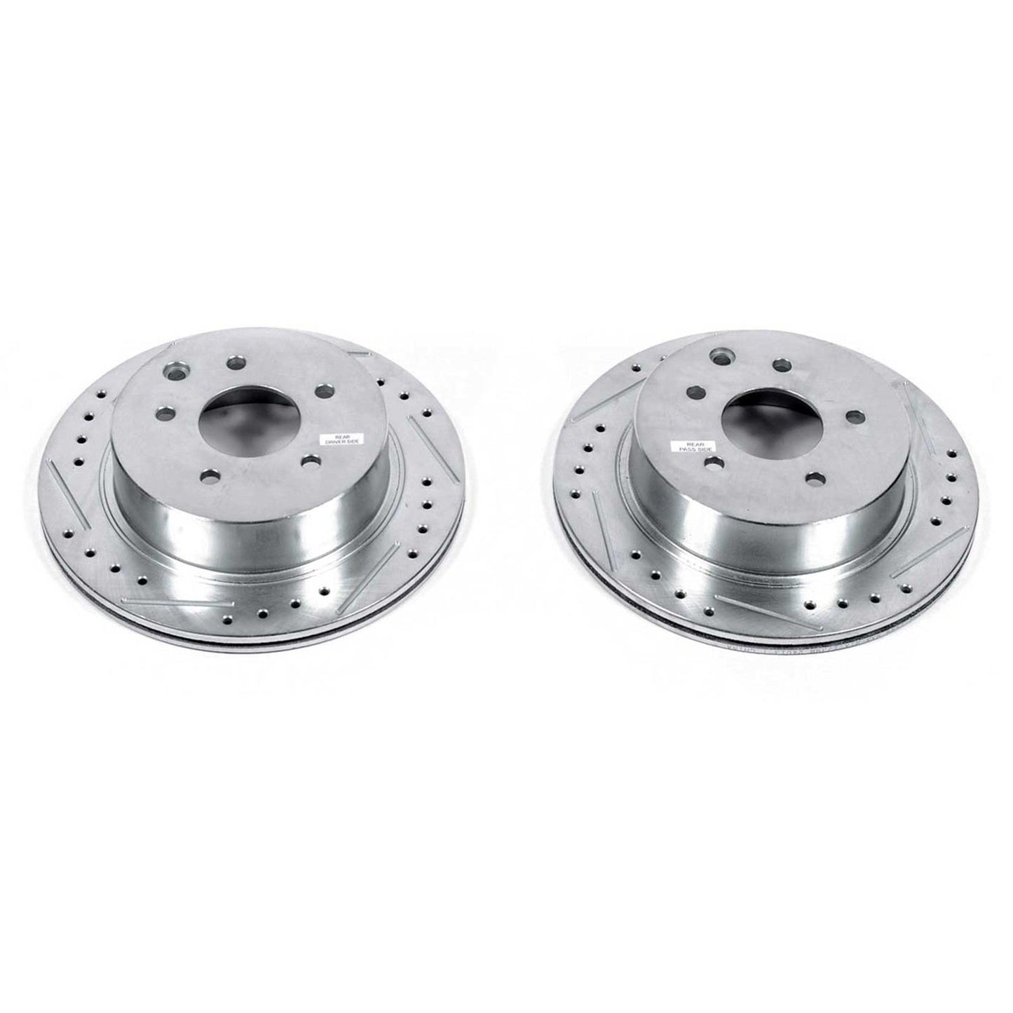 PowerStop Power Stop 93-97 Infiniti J30 Rear Evolution Drilled & Slotted Rotors - Pair JBR751XPR