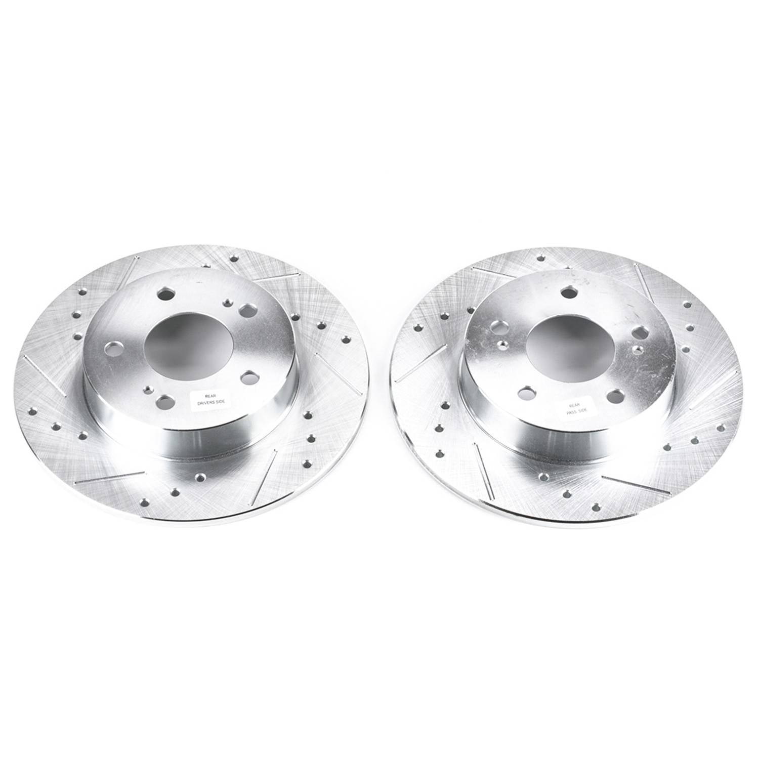 PowerStop Power Stop 96-01 Infiniti I30 Rear Evolution Drilled & Slotted Rotors - Pair JBR752XPR