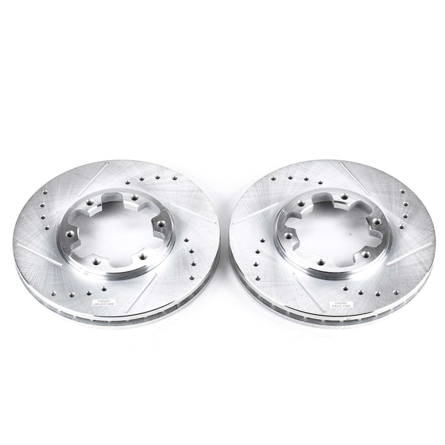 PowerStop Power Stop 03-04 Nissan Frontier Front Evolution Drilled & Slotted Rotors - Pair JBR756XPR