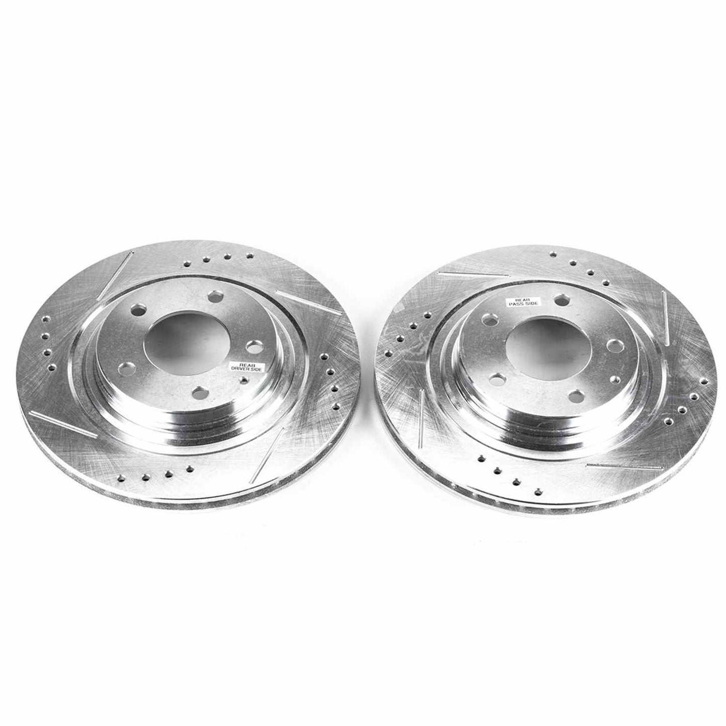PowerStop Power Stop 93-95 Mazda RX-7 Rear Evolution Drilled & Slotted Rotors - Pair JBR761XPR