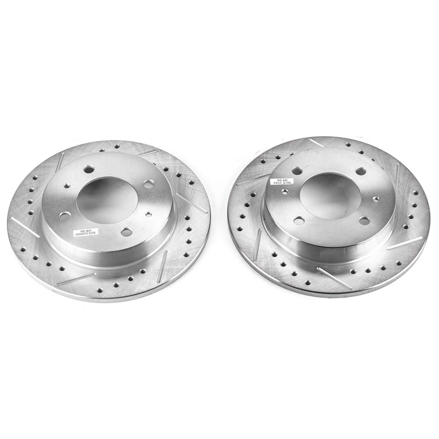 PowerStop Power Stop 97-06 Hyundai Elantra Rear Evolution Drilled & Slotted Rotors - Pair JBR774XPR