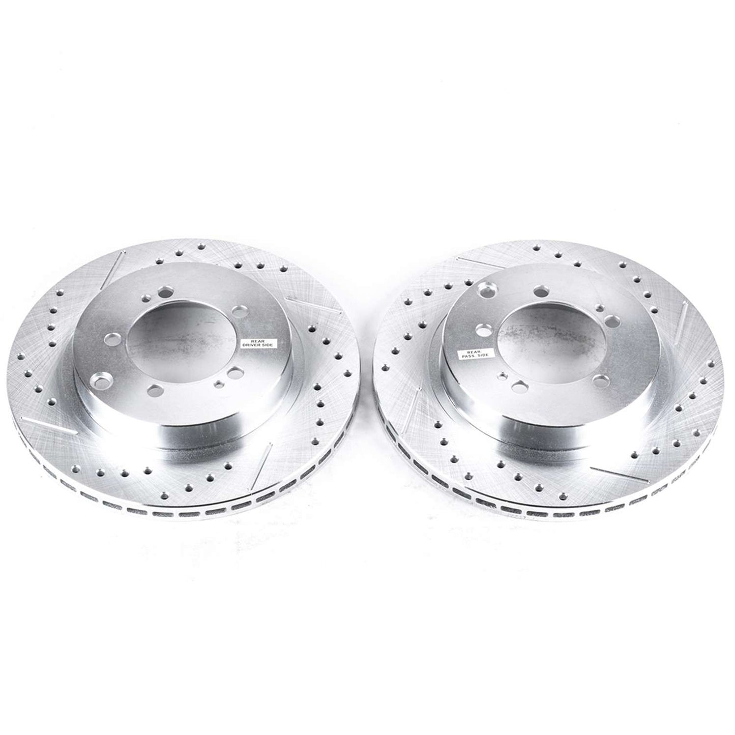PowerStop Power Stop 94-96 Dodge Stealth Rear Evolution Drilled & Slotted Rotors - Pair JBR786XPR