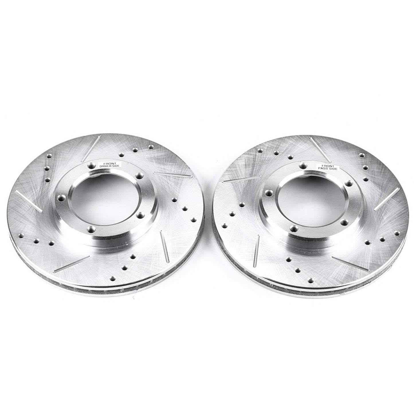 PowerStop Power Stop 95-04 Toyota Tacoma Front Evolution Drilled & Slotted Rotors - Pair JBR790XPR